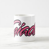 Giada faded pink Tasse Teetasse Kaffeetasse コーヒーマグカップ (中央)