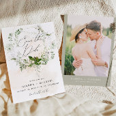 GIANNA Etherial Greenery Garden Save the Date 招待状