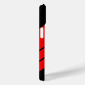 Gianni – 名前テンプレート – 赤と黒 Case-Mate iPhoneケース (裏面 / 右)