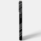 Gianni – 名前テンプレート – 黒と灰色 Case-Mate iPhoneケース (裏面 / 左)