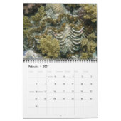 Giant Clams Wall Calendar 2 by James W. Fathree. カレンダー (2月 2027)