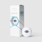 Giant Eye Realistic Golf Ball Design ゴルフボール (パッケージング)