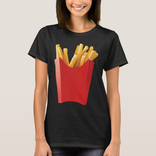 Giant French Fries  makes a great Halloween costum Tシャツ (正面)