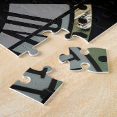 Giant glass clock at the Musée d'Orsay - Paris ジグソーパズル (側面)