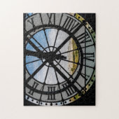 Giant glass clock at the Musée d'Orsay - Paris ジグソーパズル (縦)