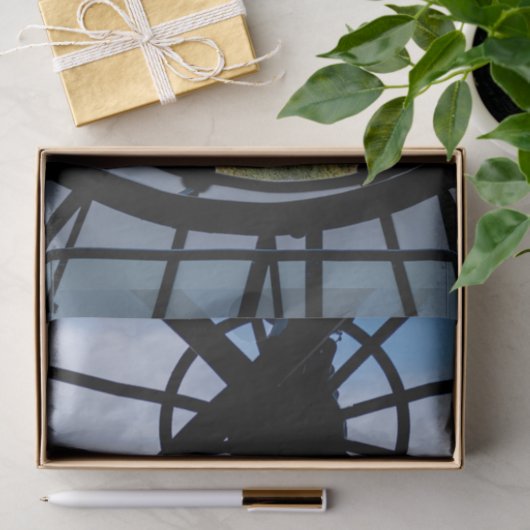 Giant glass clock at the Musée d'Orsay - Paris 薄葉紙 (ギフト)