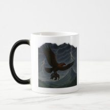 Giant Golden Eagle Carrying Elephant Fantasy Art