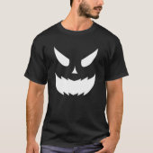 Giant Jack O Lantern Face   Scary Halloween Pumpki Tシャツ (正面)
