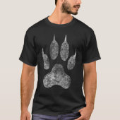 Giant Lion Paw Footprint Tシャツ (正面)