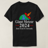 Giant Meteor 2024 Tシャツ (デザイン正面)