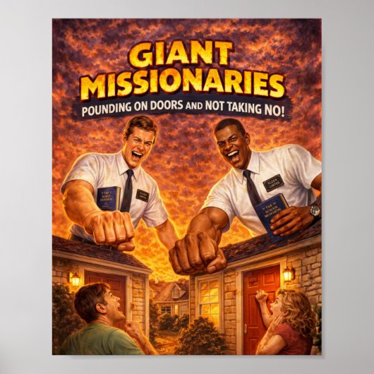 Giant Missionaries: The Knock That Can’t Be Ignore ポスター (正面)