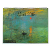 Giant Monet 2015カレンダー カレンダー (カバー)