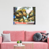 Giant Mussels築地魚市場,東京 キャンバスプリント (インサイチュ (リビング))