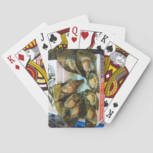 Giant Mussels築地魚市場，東京 トランプ (裏面)