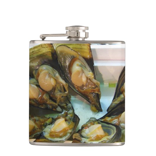 Giant Mussels築地魚市場，東京 フラスク (正面)