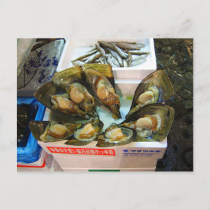 Giant Mussels築地魚市場,東京 ポストカード
