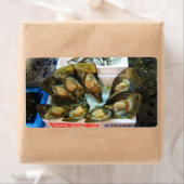 Giant Mussels築地魚市場，東京 ラベル (インサイチュ)