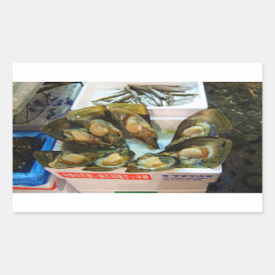 Giant Mussels築地魚市場,東京 長方形シール