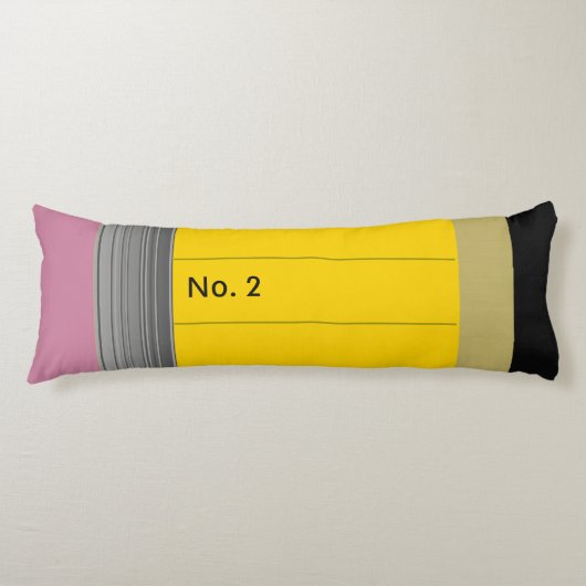 Giant No. 2鉛筆抱き枕 – カスタマイズ！ ボディピロー (正面)