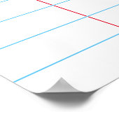 Giant Note紙カスタマイズVisual Aidメモ ポスター (角)