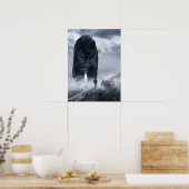 Giant Panther vs Man, Success やる気を起こさせる Mindset ポスター (キッチン)