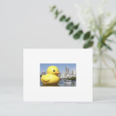 giant rubber ducky postcard ポストカード (スタンド正面)