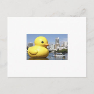 giant rubber ducky postcard ポストカード