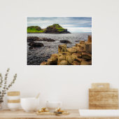 Giant’s Causeway Basalt Columns – Ireland Print ポスター (キッチン)