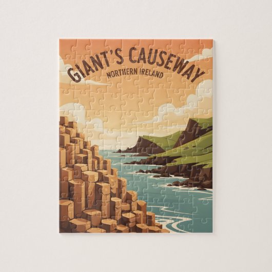 Giant s Causeway Northern Ireland ジグソーパズル (縦)