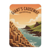 Giant s Causeway Northern Ireland マグネット (縦)