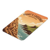 Giant s Causeway Northern Ireland マグネット (左側)