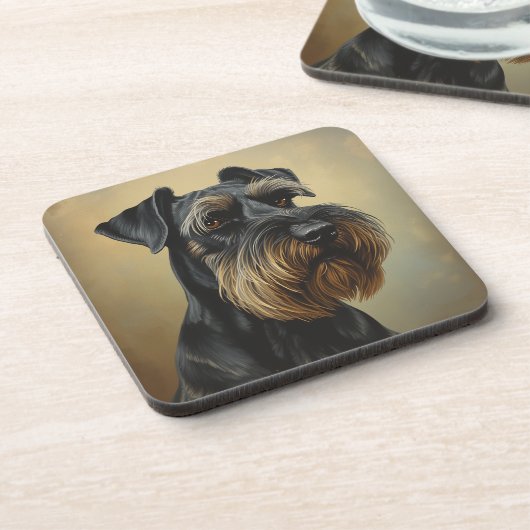 Giant Schnauzer コースター (左側)