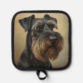 Giant Schnauzer 鍋敷き