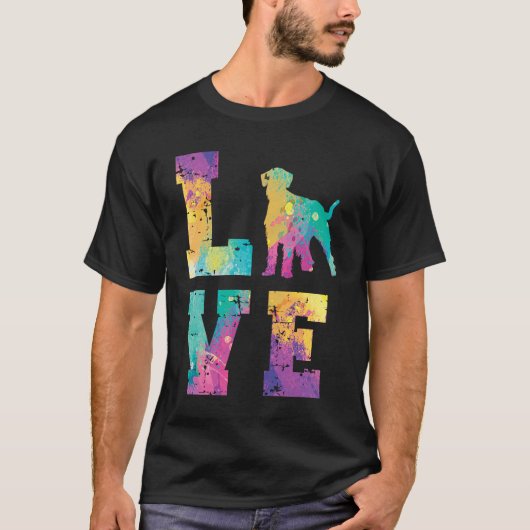 Giant Schnauzer Love Tシャツ (正面)