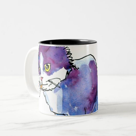 Giant Scribbles Mug ツートーンマグカップ (正面左)