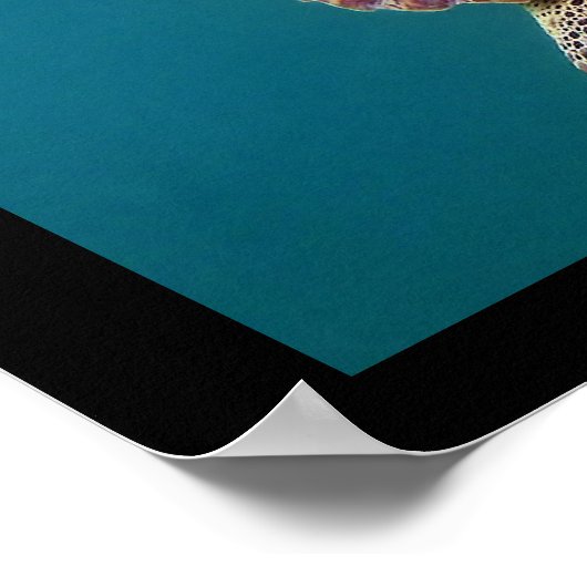 Giant Sea Turtle Poster ポスター (角)