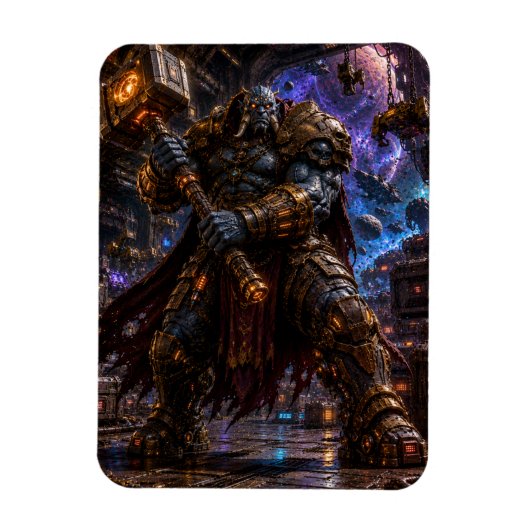 Giant Space Pirate — Hammer Warrior マグネット (縦)
