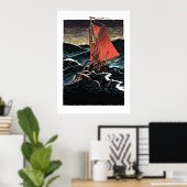 Giant Squid Poster ポスター (ホームオフィス)