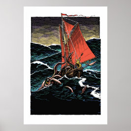 Giant Squid Poster ポスター