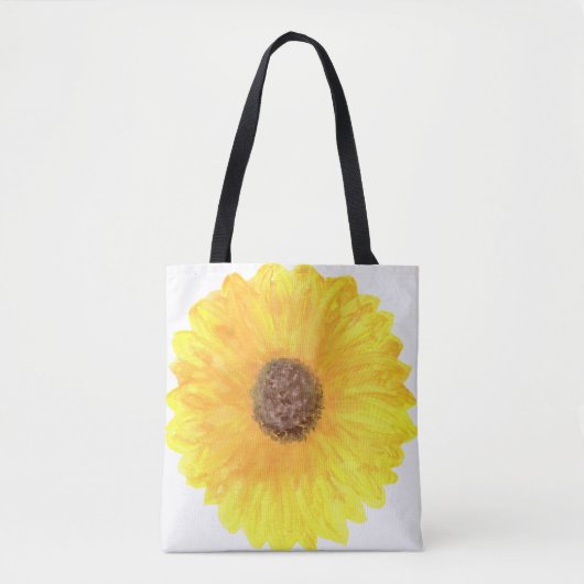 Giant Sunflower Grocery Bag トートバッグ (正面)