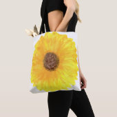 Giant Sunflower Grocery Bag トートバッグ (クローズアップ)