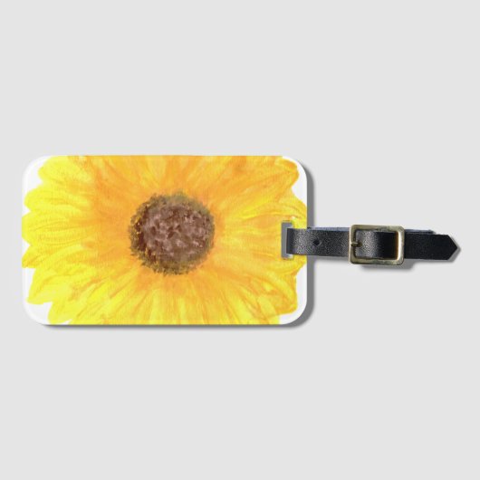 Giant Sunflower  Luggage Tag ラゲッジタグ (正面横)