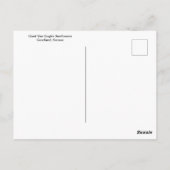 Giant Vanゴッホのヒマワリのアートワーク, Goodland, KS ポストカード (裏面)