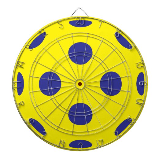 Giant yellow pickleball dartboard game ダーツボード (正面)