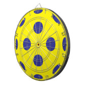 Giant yellow pickleball dartboard game ダーツボード (正面右)