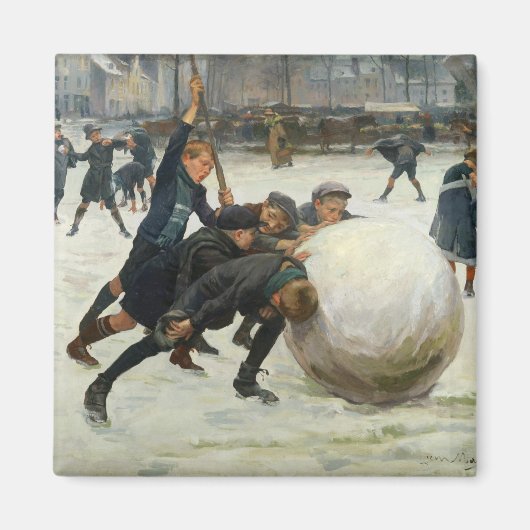Giantest Snowball, 1903 マグネット (正面)