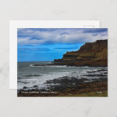Giants Causeway、アイルランド、はがき ポストカード (正面/裏面)