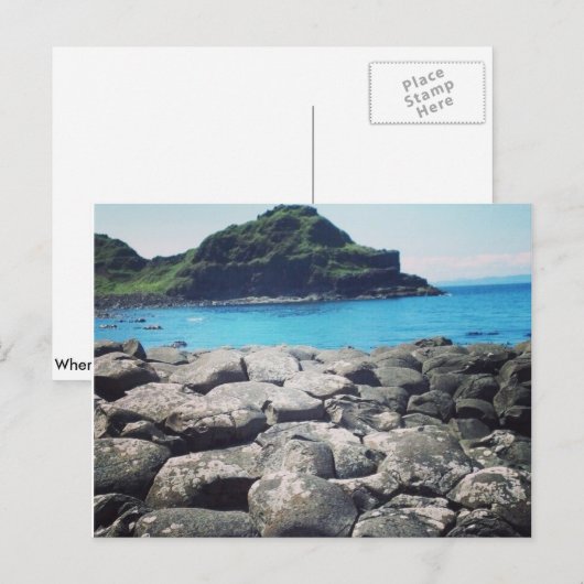Giant's Causeway Postcard ポストカード (正面/裏面)