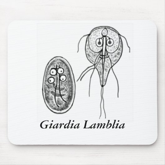 Giardia Lamblia Gov.aiのGiardia Lamblia マウスパッド (正面)
