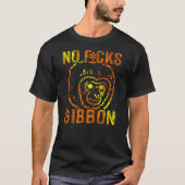 Gibbon Ape Monkey Funny Tシャツ (正面)